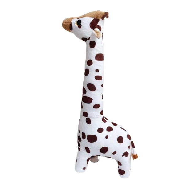 Juguete de peluche de jirafa, Animal relleno, figura de juguete para bebé, compañeros para dormir, regalos de cumpleaños, tiro para habitación, 85cm