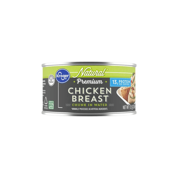 KR Premium Natural Chicken Breast Chunk in Water 12.5 oz