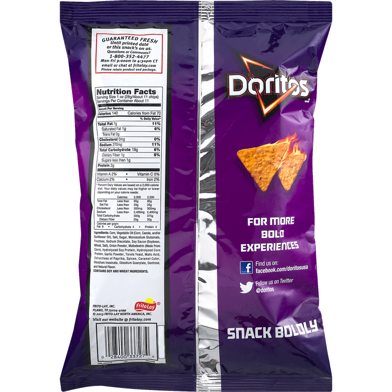 DORITOS® Spicy Sweet Chili Flavored Tortilla Chips Doritos, 44 OFF