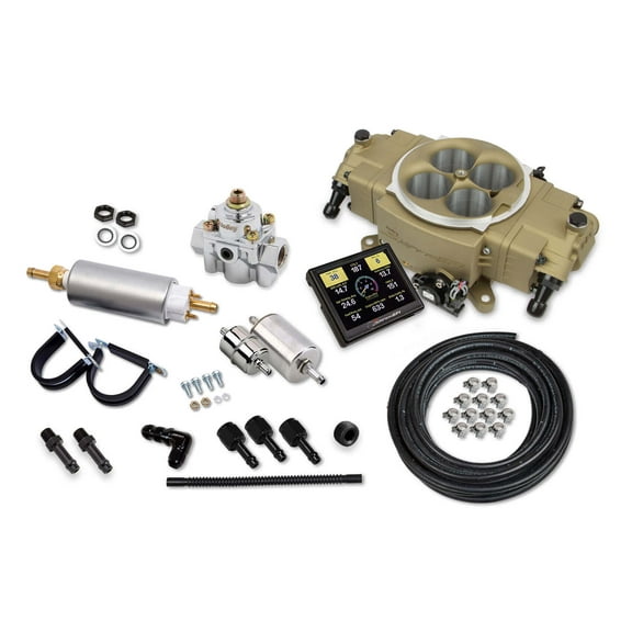 Holley Sniper EFI 550-872K Holley Sniper Stealth 4150 Master Kit - Gold Finish