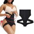 thumbnail image 3 of Vogacara Women Hip Lifter Simple Style Solid Breathable Shaping Underwear Color Ladies Waist Shapewear Figure Lifters Adjustable Protección de la piel No.9 Vogacara CE008715-10, 3 of 6