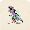 thumbnail image 4 of Inktastic Graffiti Paint Splatter T-Rex Boys or Girls Toddler T-Shirt, 4 of 5