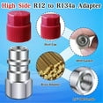 thumbnail image 2 of R12 to R134a Conversion Kit,AC Retrofit Fitting Adapter Kit, 2 of 4
