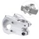 thumbnail image 3 of Potencia de bicicleta de carretera MTB, ligera, de aleación de aluminio, 31,8 mm, 35 mm, horquilla delantera ajustable Plata, 3 of 7