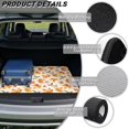 thumbnail image 6 of Qpednta Cargo Liner 29"x39" Pumpkin Hummingbird Trunk Mat All Weather, Premium Polyester Non-Slip Sand Mud Water Resistant Rear Trunk Protector Fits Sedan SUV Truck All Weather, 6 of 7