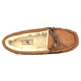 thumbnail image 2 of Dream Pairs Women's Winter Suede Moccasins Faux Fur Slip Comfort Outdoor/Indoor House Slippers Shozie-01 Tan Size 5, 2 of 6