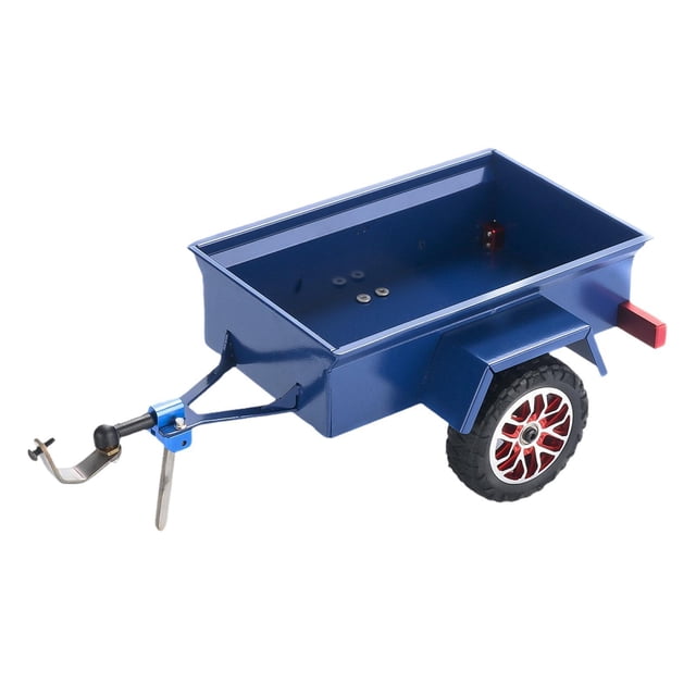 TISHITA 1/24 1/30 RC Crawler Trailer Sturdy Easy Installation for SCX30 Toy Vehicles Blue