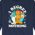 thumbnail image 3 of Garfield - I Regret Nothing  - Toddler And Youth Long Sleeve Graphic T-Shirt, 3 of 5
