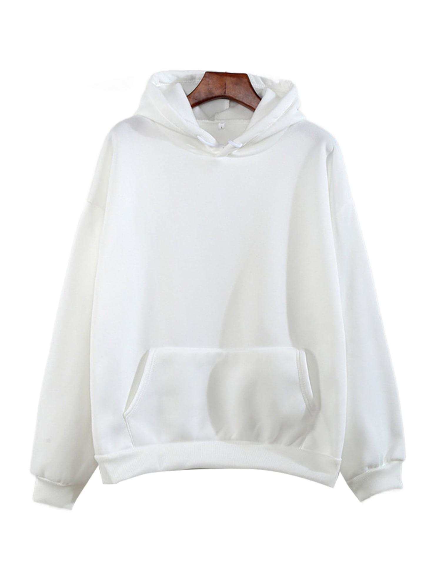 Plain white hoodies near me clearance