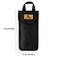 thumbnail image 3 of 1 bolsa para estaca de tienda portátil de 8,66 x 4,92 x 0,18 pulgadas para acampar con asa negra, 3 of 4