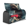 thumbnail image 3 of Naloa Wave Sailboat Shark Mailbox Covers Magnetic Post Box Cover Post Letter Box Cover Garden Decor-25.5x21 in, 3 of 8