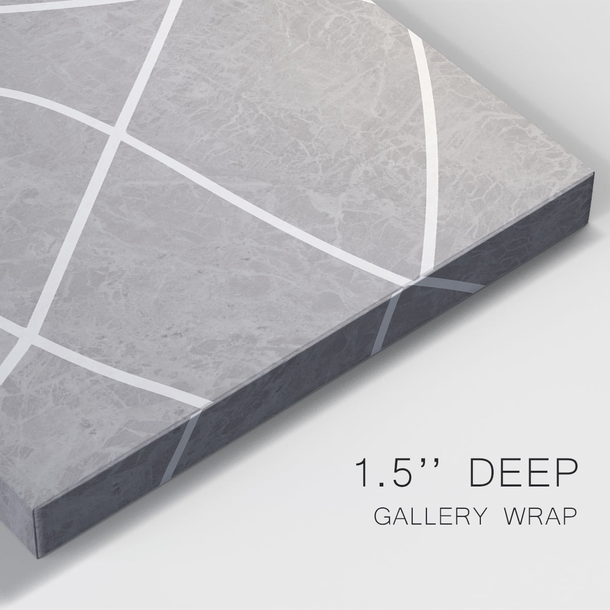 Fissures I Premium Gallery Wrapped Canvas - Ready to Hang
