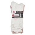 thumbnail image 2 of Reebok Performance Cotton Targeted Cushion Crew Socks, 6-Pack, 2 of 5