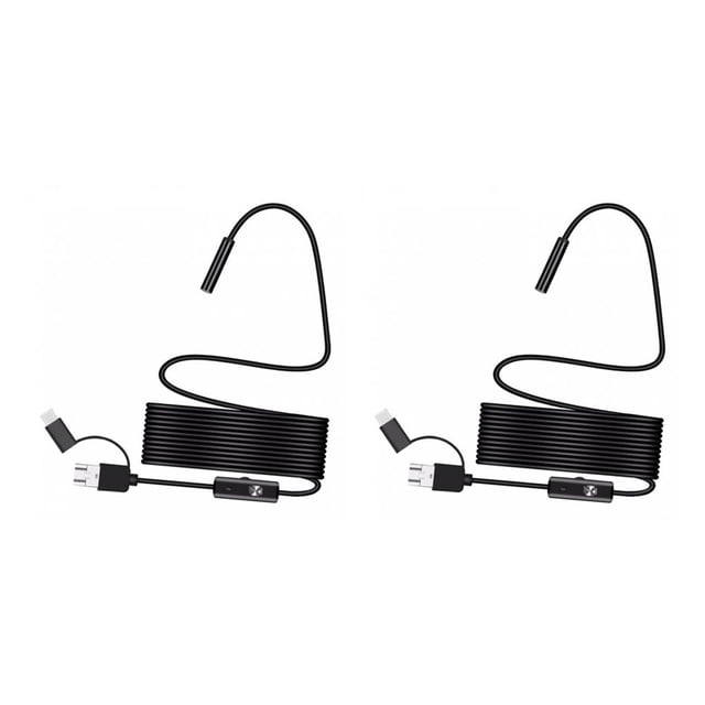 Cámara Portátil Seitruly de 8 mm Resistente al Agua para Teléfonos Inteligentes PC Type3 NO3