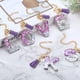 thumbnail image 5 of Cadena de Taza con Letra V, Cadena de Bolsa, Cadena de Llave, Accesorios Decorativos Lindos (Forma de Hexágono), 5 of 6