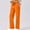 Orange, variant on Dwaogom Womens Casual Knit Pull on Pants for Women, Elastic Waist Pants, Women Casual Solid Color Elastic Waist Pockets Pants