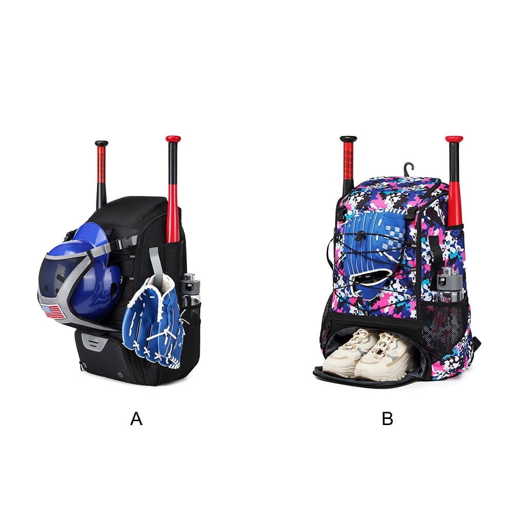 Baohd Baseball Bag For Boys 8 12 With Shoe Compartments Waterproof And Wear resistant Lightweight black Walmart