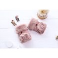 thumbnail image 4 of Dyfzdhu Thermal Gloves For Womens Warm Suede Gloves Elastic Cuff Winter Gloves Warm Lined Gloves Pink, 4 of 5