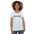 thumbnail image 2 of DC Comics T-Shirt en Coton Logo Texte Lanterne Verte pour Femmes, 2 of 5