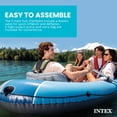 thumbnail image 6 of INTEX 66324EP Excursion 4 Inflatable Boat Set w/Oars, Pump, Adjustable Seats & Rod Holders, 6 of 14