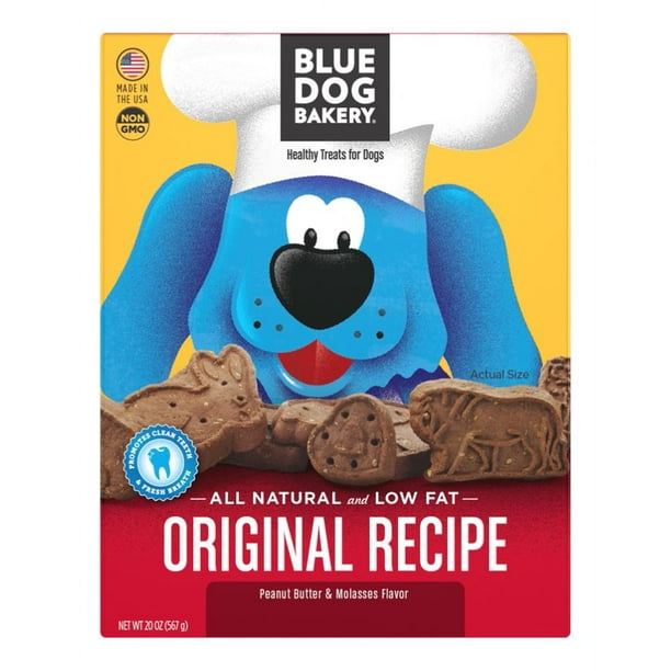 Blue Dog Bakery Peanut Butter & Molasses Healthy Dog Treats, 20 Oz