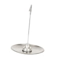 thumbnail image 1 of Soporte para quemador de incienso, Base de placa de incienso, fácil de limpiar, soporte para varillas de incienso de forma redonda, decoración para , plata, 1 of 8