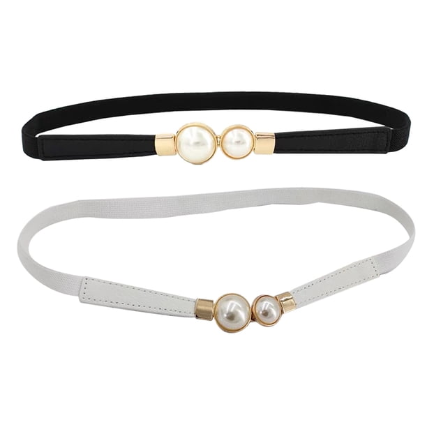 2pcs perla hebilla cintura delicada hebilla cintura cintura creativa hebilla cintura