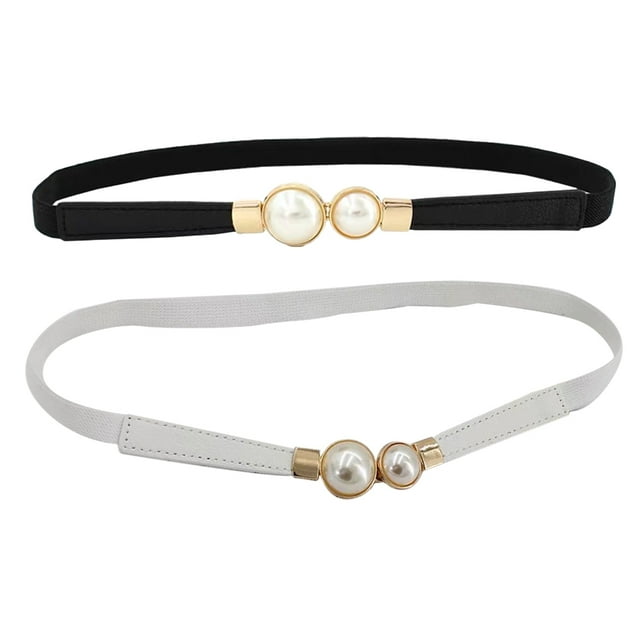2pcs perla hebilla cintura delicada hebilla cintura cintura creativa hebilla cintura