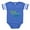 Royal Blue, variant on CafePress - Taxwriteoffboy - Cute Infant Baby Football Bodysuit