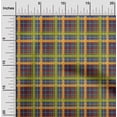 thumbnail image 1 of oneOone Viscose Chiffon Red Fabric Madras Check Sewing Craft Projects Fabric Prints By Yard 42 Inch Wide, 1 of 4