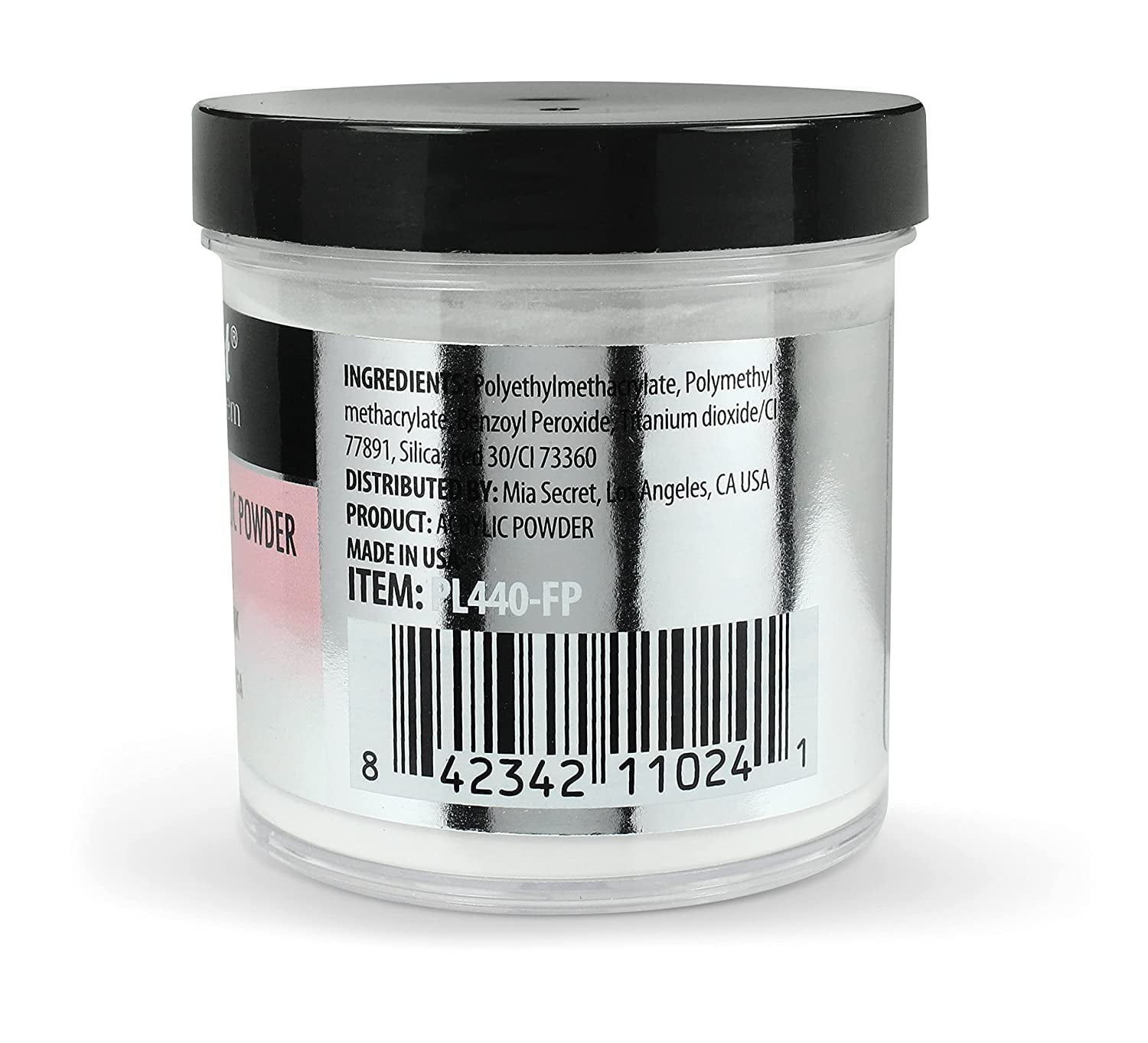 Mia Secret Acrylic Powder Frosted Pink 4 Oz.