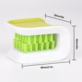 thumbnail image 4 of Cepillo Limpieza para Seguridad Coche Herramienta Lavado Tipo U Doble Cara () Verde, 4 of 5