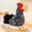 Rooster, variant on Simulated Chicken Stuffed Animal 11.8in Super Soft Hen Plush Toy Birthday Gift Home Decor