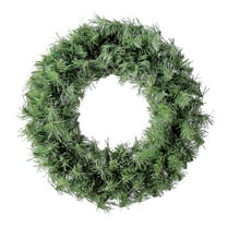 Basic Christmas Wreath, Green, 20", by Holiday Time