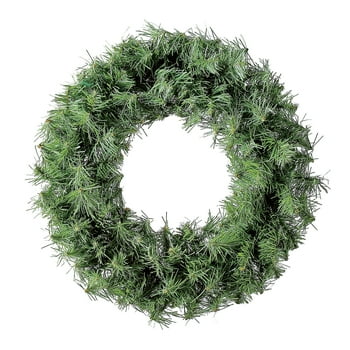 Holiday Time 20" Non-Lit Basic Christmas Wreath