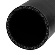 DNA Motoring SH-2-12-BK 4-PLY 2 ID 12LONG TURBO/AIR INTAKE/INTERCOOLER PIPING BLACK SILICONE HOSE/PIPE