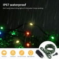 thumbnail image 6 of 50M 100M 24V LED Christmas lights Green Wire Leather Fairy Lights String Waterproof Outdoor Garden Party Wedding Garland Decor, 6 of 9