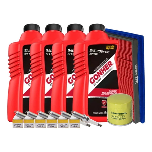 Kit De Afinacion Murano 2003 Al 2008 3.5 L Gonher 20w50