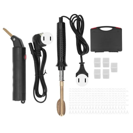 

Flash Sale Plastic Welder Hot Stapler Kit Plastic Welding Torch Welder Gun Tool Set for Repair Maintenance US Plug 110V