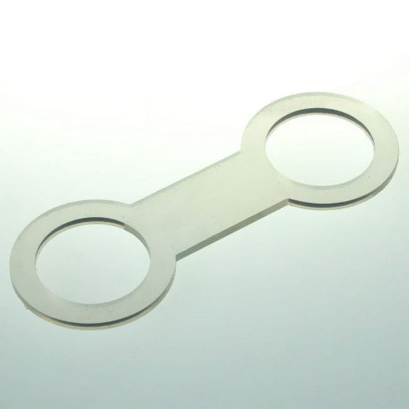 Silicone Snorkel Keeper (piece), Clear