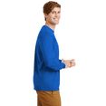 thumbnail image 3 of Gildan Men's Heavy Cotton Long Sleeve T-Shirt, 100% Cotton Adult Men Long Sleeve T-Shirt Classic fit Tee, Royal XL, 3 of 6