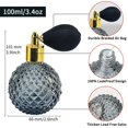 thumbnail image 2 of Botella de perfume LINALL Vintage Atomizer en aerosol, 100 ml, recargable, 2 of 7