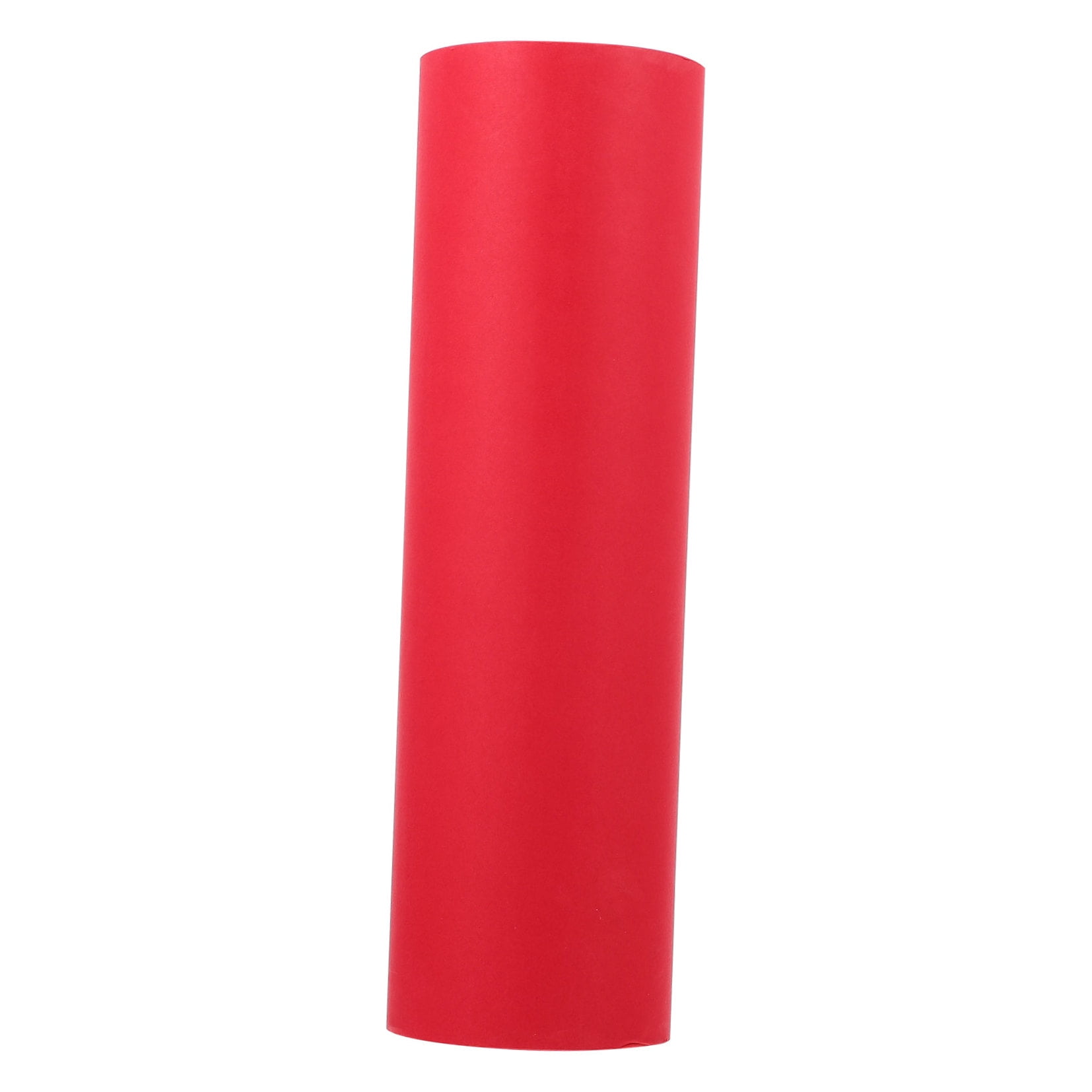 Raindrops Red Flower Packing Paper Roll - Practical Kraft Wrap Paper for Decoration and Packaging