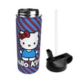 thumbnail image 3 of Hello Kitty 18 Oz Insulated Water Bottle, Reusable Stainless Steel Metal Thermos Double Wall Vacuum Water Bottle For Sport Travel School, 3 of 8