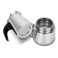 thumbnail image 2 of stanreset Percolator Cup Craftsmanship Breakfast Accessories 600ML Moka Pots Coffee Supplies Handle Design Metal Pot Filtering Kettle 6 Kettles/300ML, 2 of 9