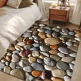 thumbnail image 4 of Area Rugs for Living Room Bedroom, Colorful Stones 4'x6' Rug Washable Carpet Runner Indoor Outdoor, Farmhouse Stones Modern Art Non Slip Accent Floor Mats Rug for Kitchen, Office, 4 of 8
