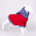 thumbnail image 4 of DOPI Pet Sweatshirt Dual-color Keep Warmth Two-leg Fashion Pet Dogs Cats Hoodie Costume for Autumn, 4 of 8
