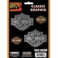 thumbnail image 2 of Harley-Davidson Bar & Shield 4-Piece Set Decals, 2 of 2