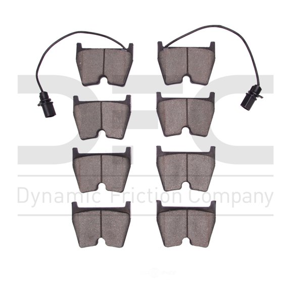 Dynamic 1551-1029-00 DFC 5000 Advanced Brake Pads - Low Metallic Fits select: 2013-2015 AUDI RS5, 2008-2012 AUDI R8