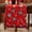 Red, variant on HonorHut Christmas Patchwork Table Flag Washable Jacquard Tablerunner Retro Tassel Tablecloth Boho Fringe Christmas Table Runner 14x71Inch Red Green